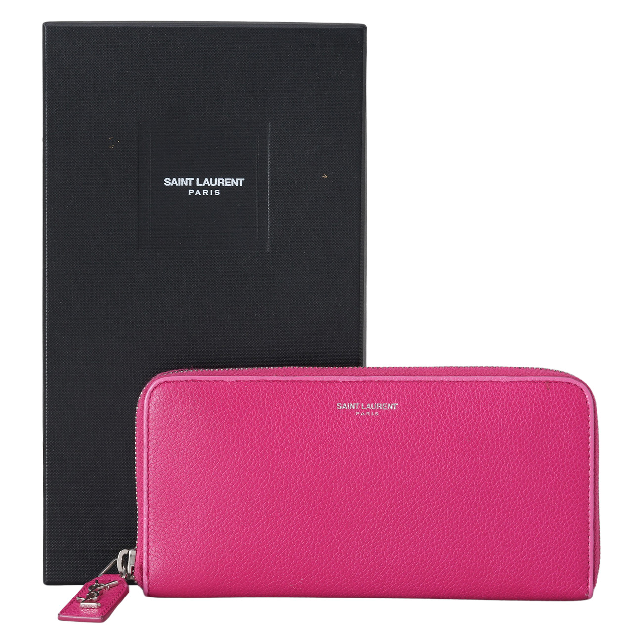 YVES SAINT LAURENT(USED)생로랑 414680 리브고쉬 장지갑